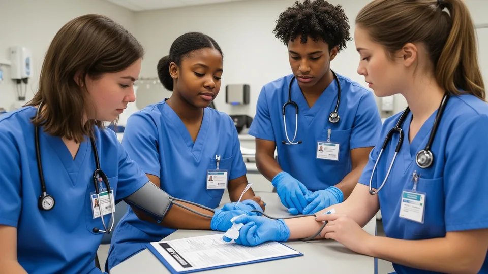 Medical Assistant training program at National Career Education - hands-on career training in Citrus Heights, CA